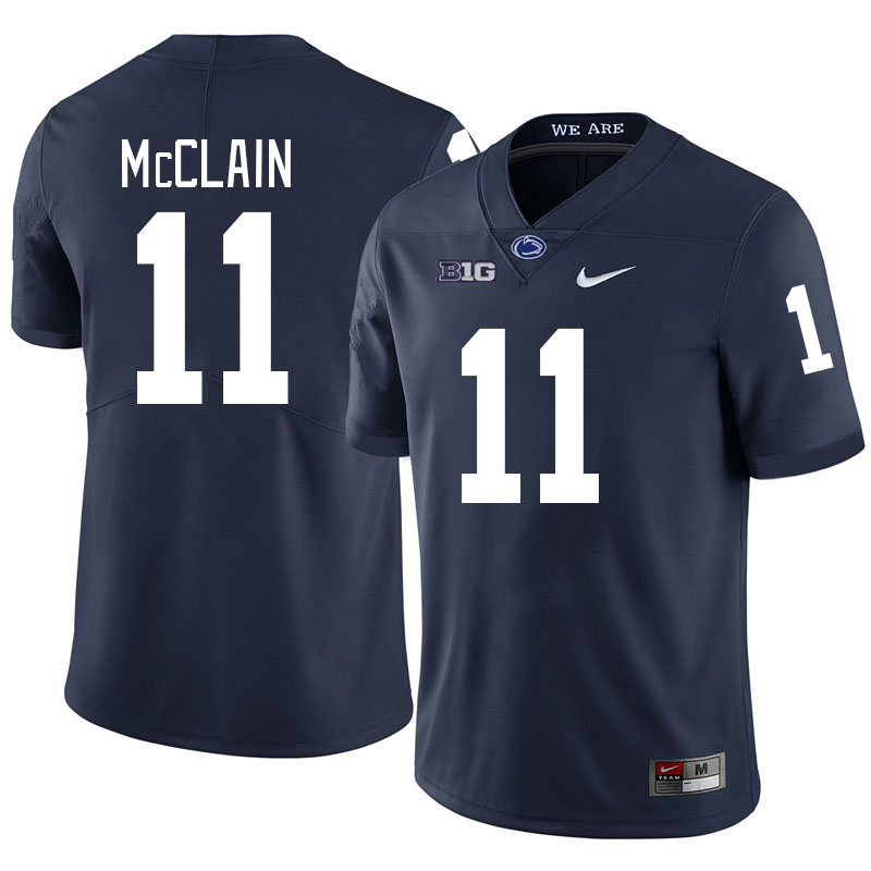 Penn State Nittany Lions #11 Malik McClain College Football Jerseys Stitched Sale-Navy